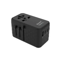 Xpower Ta100B 5 Output 100W Pd/Pps Gan Travel Adapter - Black
